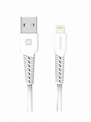 Picture of SWISSTEN USB Data Cable 1m Lightning white