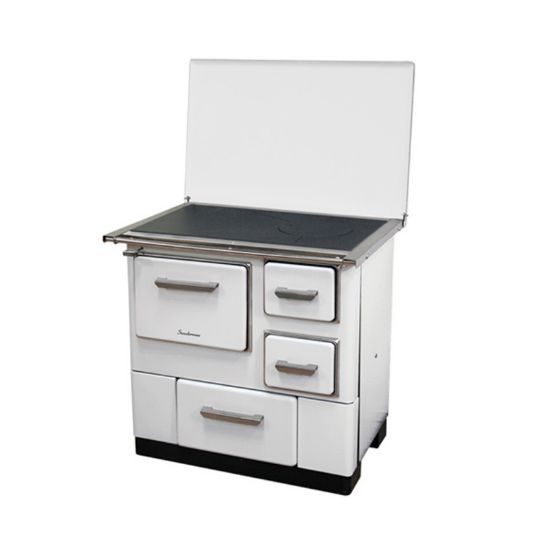 Picture of Šporet na čvrsto gorivo MBS 3E DP, beli, levi