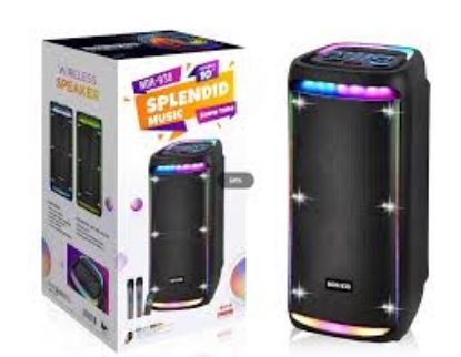 Picture of Zvucnik bluetooth NDR-930 40W 2*10 inca sa dva mikrofona crni 