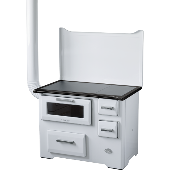 Picture of Šporet na čvrsto gorivo MBS SD 9 EM RS, beli, levi