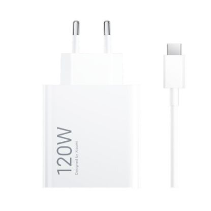 Picture of XIAOMI kućni punjač 120W HyperCharge Combo Type A na Type C sa kablom EU