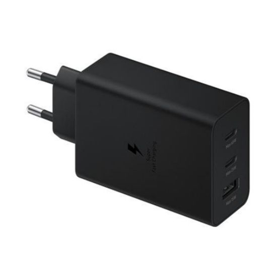 Picture of SAMSUNG kućni punjač 65W USBx2 + Type C CRNI EP-T6530-NBE bez kabla