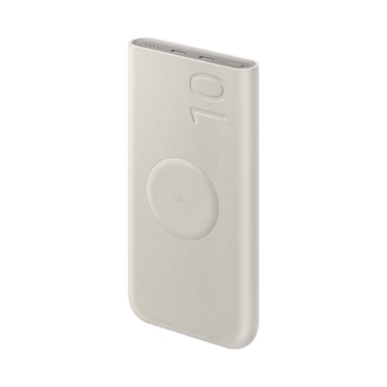 Picture of SAMSUNG Wireless power bank 10000mAh 25W/7.5W eksterna bat. Krem EB-U2510-XUE