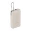 Picture of XIAOMI Power bank 20000mAh 33W integrisan kabl Type C eksterna baterija bež BHR8851GL